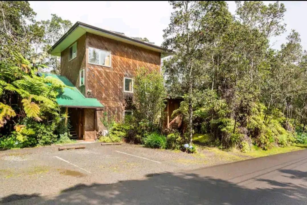 Villa Halema'Uma'U- Hale Kumu La'Au Volcano Exterior foto